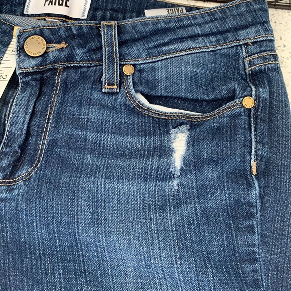 Never Worn Paige Distressed Ultra Skinny Jeans - Picture 8 of 10